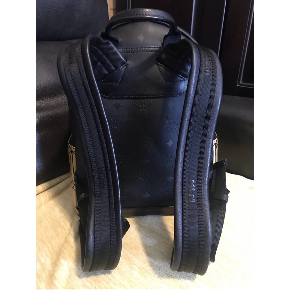 Mcm Metallic Bionic Series Backpack - image 6